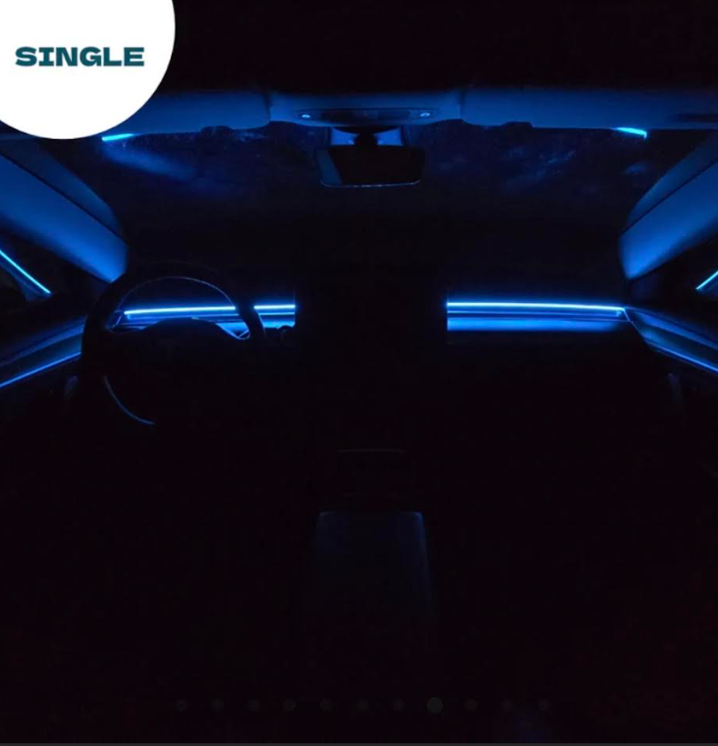 RGB Smart LED Car Interior Lights – Music Sync Ambient Kit